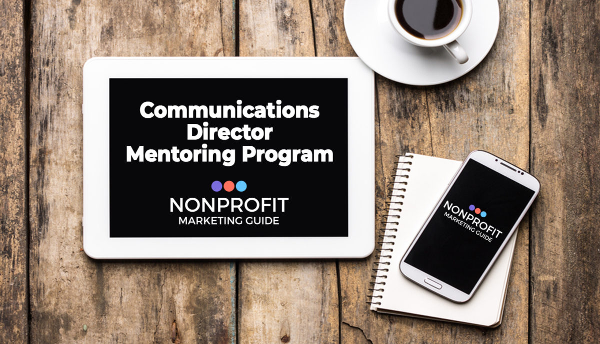 Mentoring Group Cover 2021 Nonprofit Communications Director Mentoring Program